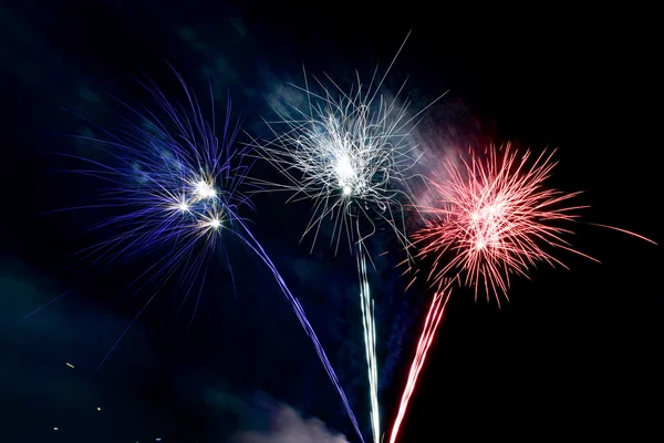 Feux d'artifice d'été de Coney Island - Brooklyn, New York — Photo