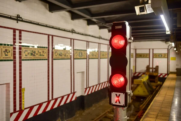 Estación de metro de la Octava Avenida - Nueva York —  Fotos de Stock