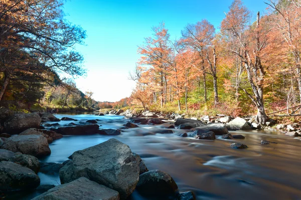 Adirondacks spadek liści, Nowy Jork — Zdjęcie stockowe