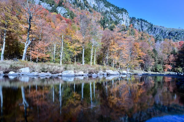 Adirondacks spadek liści, Nowy Jork — Zdjęcie stockowe