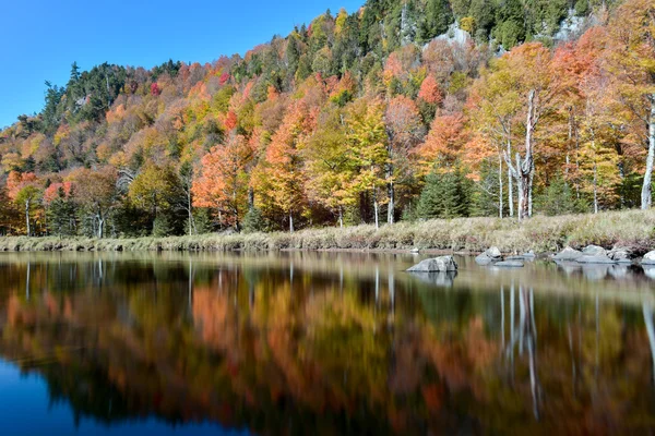 Adirondacks Fall Foliage, New York — Stock Photo, Image