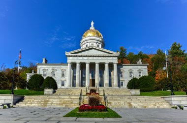 Montpelier Vermont, ABD'de State Capitol Binası