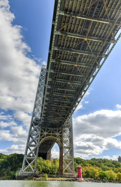 George washington bridge - ny / nj — Stockfoto