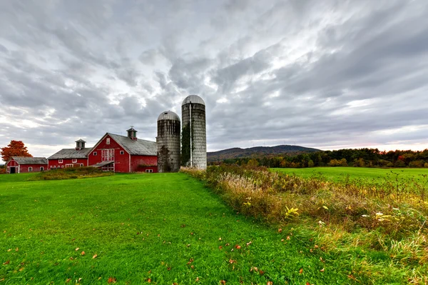 Bondgård i Vermont — Stockfoto