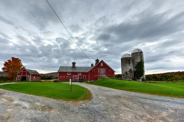Bondgård i Vermont — Stockfoto