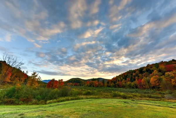 Folhagem de outono vermont — Fotografia de Stock