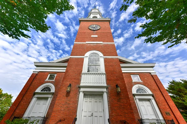 Primera Iglesia Unitaria - Burlington, Vermont — Foto de Stock