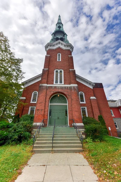 Primera Iglesia Bautista - Burlington, Vermont — Foto de Stock