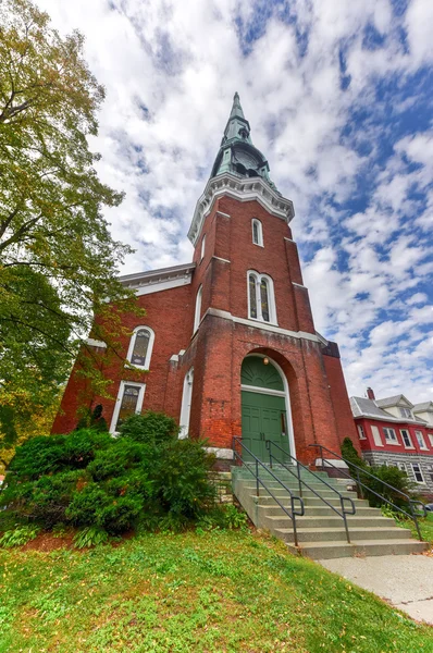 Erste baptistische Kirche - burlington, vermont — Stockfoto