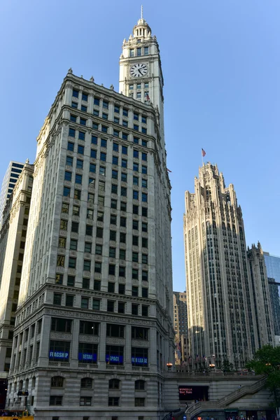 Wrigley épület - Chicago — Stock Fotó