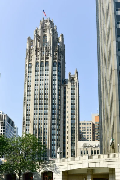 Tribune Tower - Chicago — Foto Stock