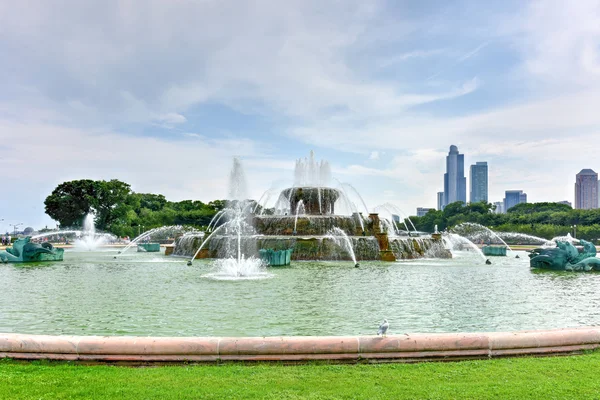 Fonte de Buckingham - Chicago — Fotografia de Stock