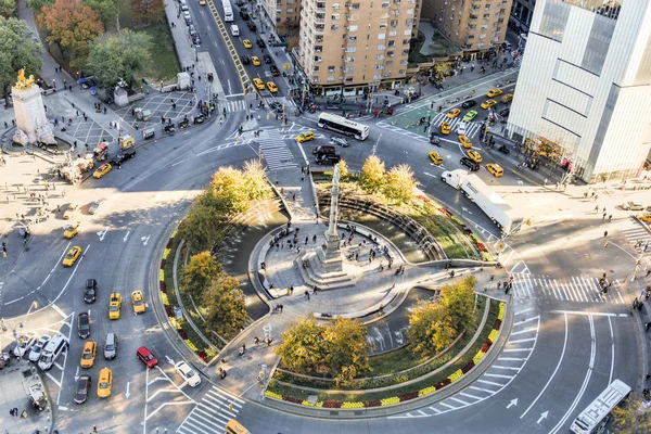 Columbus Circle, Central Park South - Nueva York — Foto de Stock