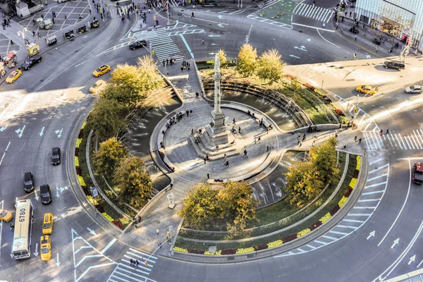 Columbus Circle, Central Park South - Nueva York — Foto de Stock
