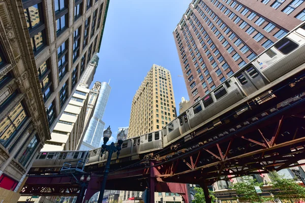 Loop de Cta metrô de Chicago — Fotografia de Stock