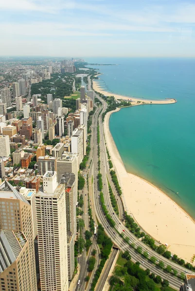 Chicago Skyline y Gold Coast View — Foto de Stock