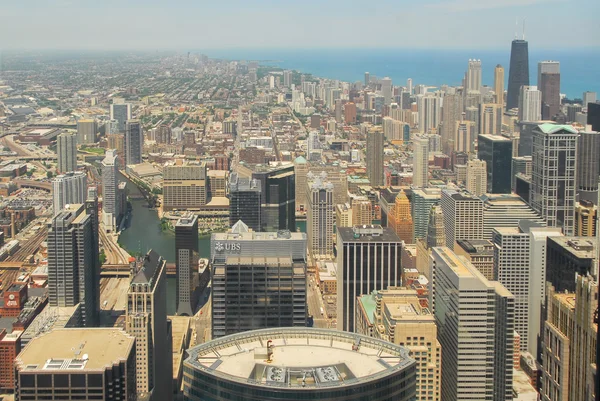 Vista de Chicago Skyline —  Fotos de Stock