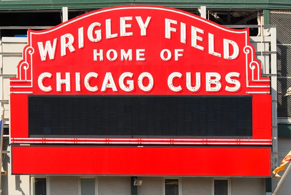 Γήπεδο Wrigley field - cubs του Σικάγου — Φωτογραφία Αρχείου