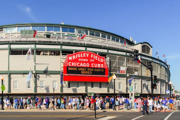 Wrigley sahasını - chicago cubs