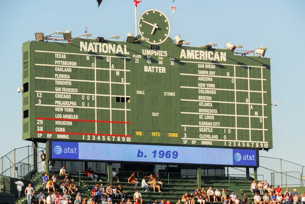 Wrigley Field - Chicago Cubs — Stock Photo, Image