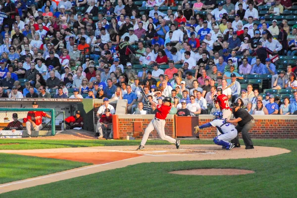 Estadio Wrigley field - cachorros de chicago — Foto de Stock