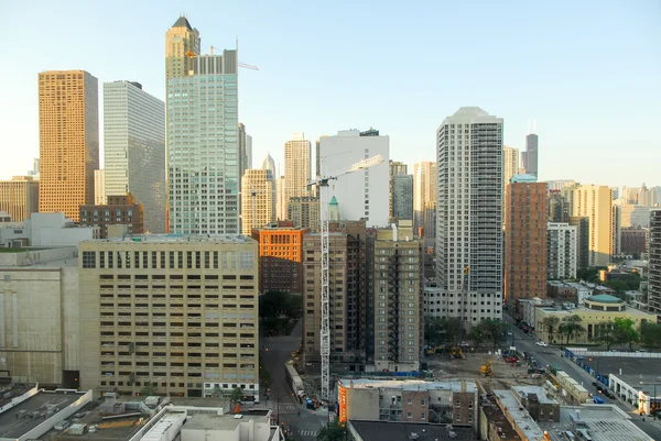 Vista Skyline di Chicago — Foto Stock