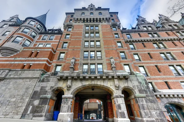 Chateau Frontenac - Квебек Сити, Канада — стоковое фото