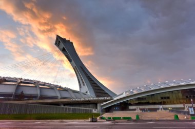 Montreal Olympic Stadium clipart