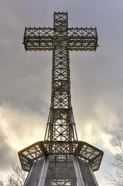 Mount Royal Cross — Stock Photo, Image