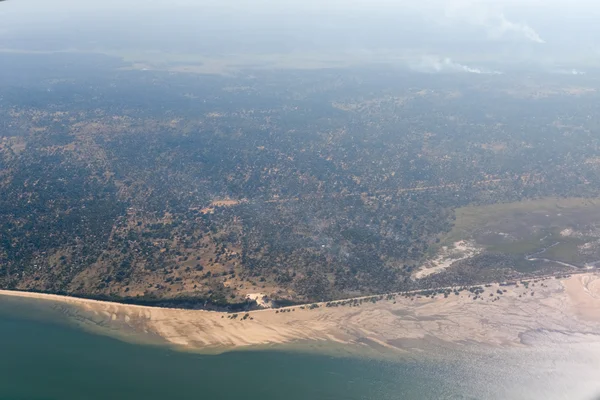 Inhambane Province Aerial View - Mozambique — Stock Photo, Image