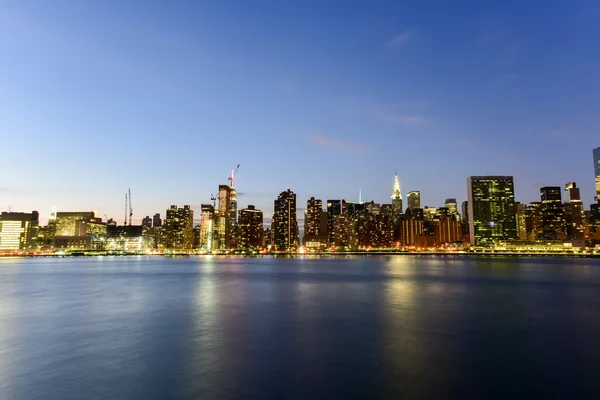 View of New York City from Queens — Stock Photo, Image