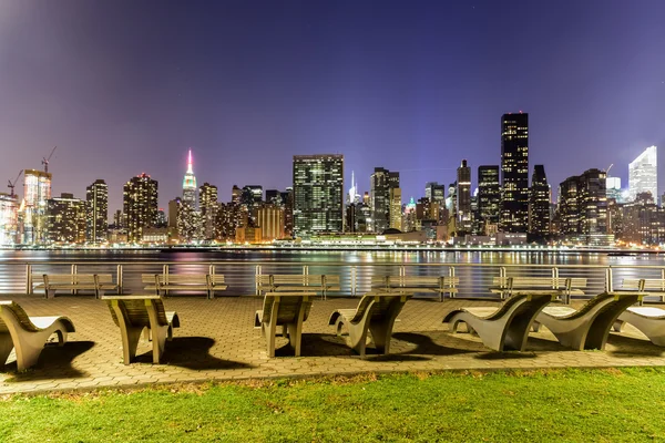 View of New York City from Queens — Stock Photo, Image