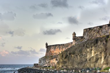 El Morro Castle, San Juan, Puerto Rico clipart