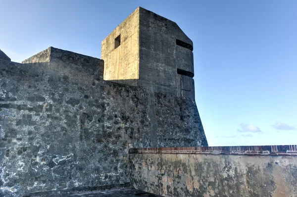 Castillo de san cristobal - San Juan, Puerto Rico — Stockfoto