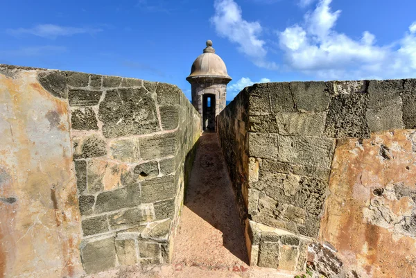 El morro burg, san juan, puerto rico — Stockfoto