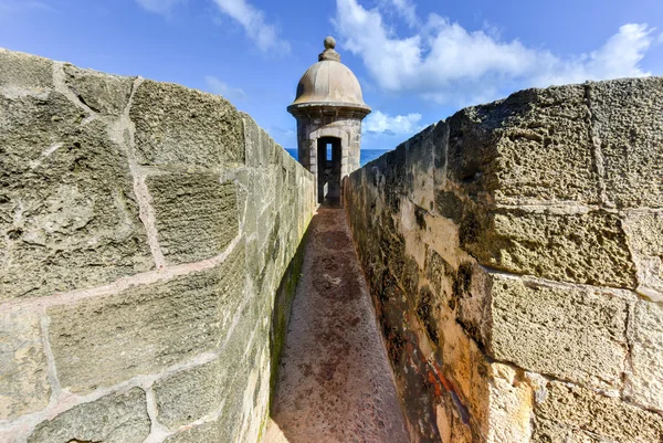 El Morro замок, San Juan, Пуерто-Ріко — стокове фото