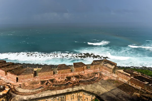 El Morro Castle, San Juan, Puerto Rico — Zdjęcie stockowe