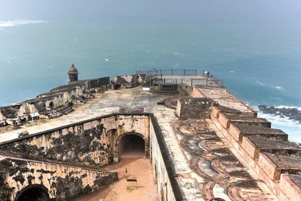 El morro Kalesi, san juan, puerto rico — Stok fotoğraf