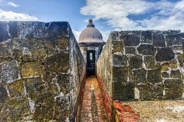 El morro Kalesi, san juan, puerto rico — Stok fotoğraf