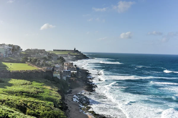 El Morro Castle, San Juan, Puerto Rico — Zdjęcie stockowe