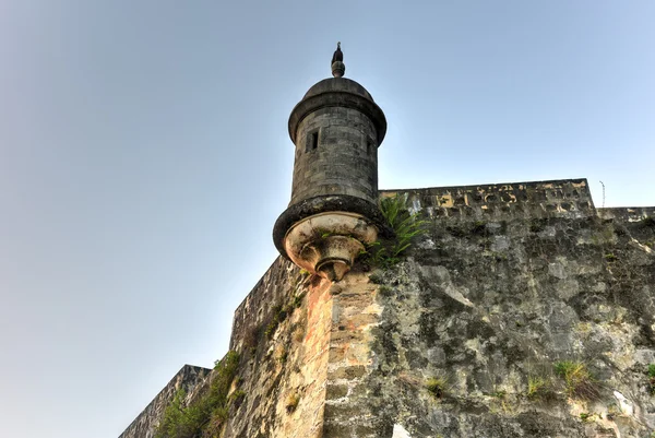 埃尔莫罗城堡，圣胡安，波多黎各 — 图库照片