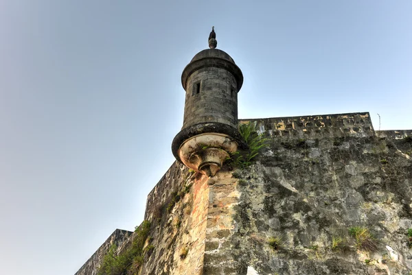 El morro Kalesi, san juan, puerto rico — Stok fotoğraf