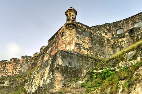 El κάστρο της morro, san juan, Πουέρτο Ρίκο — Φωτογραφία Αρχείου