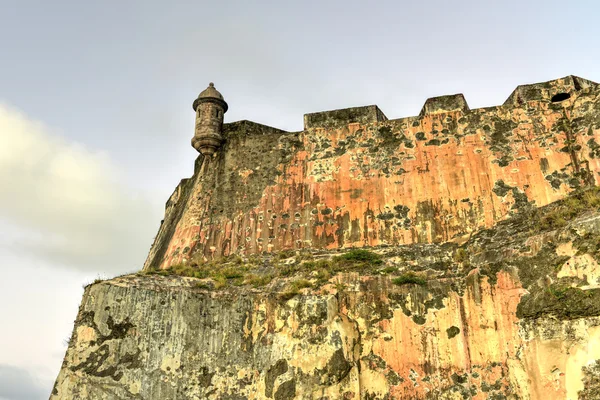 El κάστρο της morro, san juan, Πουέρτο Ρίκο — Φωτογραφία Αρχείου