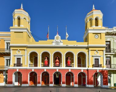 San Juan Old City Hall clipart