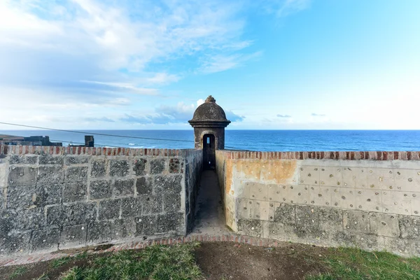 Paredes da cidade de San Juan, Porto Rico — Fotografia de Stock