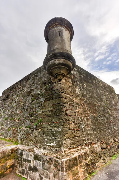 Stadtmauern von san juan, puerto rico — Stockfoto