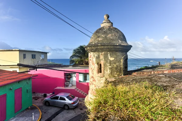 Městské hradby San Juan, Puerto Rico — Stock fotografie