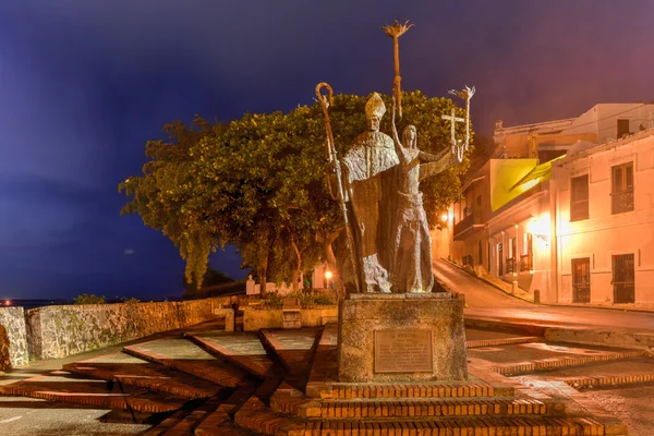 Plaza de la Rogativa, Viejo San Juan, Puerto Rico — Foto de Stock