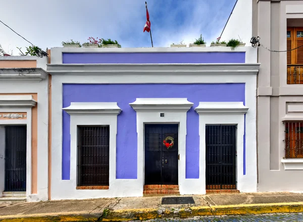 Архітектура San Juan, Пуерто-Ріко — стокове фото